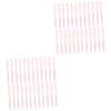 FOMIYES 200pcs Eyelash and Eyebrow Comb Makeup Brush Repair Brush Gentle for Ladies Easy to Clean Soap Cosmetics Random Color view 1