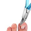 Blue Beveled Tip Nail Clippers with Sharp Cutting Edge for Ingrown Nails/Hard Nails/Gray Nails view 4