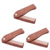 Healifty 3pcs Portable Wooden Beard Comb Folding Hair Comb for Home Travel -static Compact Design for Easy Grooming for Bearded Men Space-saving Hair Supply view 1