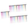 Beaupretty 50pcs Thick Hair Grooming Brush Eyebrow Comb Mascara Brush for Smooth Look view 1