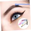 Beaupretty 50pcs Thick Hair Grooming Brush Eyebrow Comb Mascara Brush for Smooth Look view 4