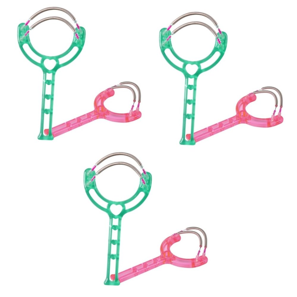 Beavorty 3sets Glabrouse Skin Epilator Hair Removal Device for Women Facial Hair Remover Spring Roller 2pcs*3 Random Color