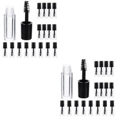 ARTIBETTER 40pcs Empty Mascara Tubes Small Refillable Eyelash Containers for Diy Makeup Lightweight and Cosmetic Tools for Travel and Daily Use