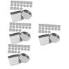 Beaupretty 120pcs Metal Empty Pans for Eyeshadow Palette Makeup Palette Accessory view 1