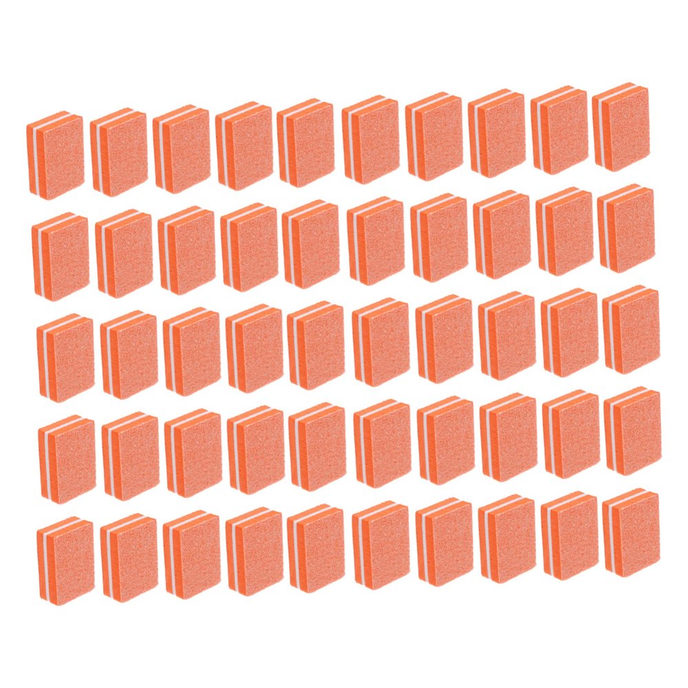 Abaodam 150pcs Mini Sponge Nail Files High Elastic Nail Buffer Blocks for Manicure and Pedicure for Salon Use