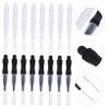 Beaupretty 240pcs Eyebrow Brush Tool Caps Brow Lamination Brush for Eyebrows Safe and Portable view 3