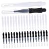 Beaupretty 240pcs Eyebrow Brush Tool Caps Brow Lamination Brush for Eyebrows Safe and Portable view 4