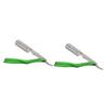 FOMIYES 2pcs Barber Straight Razor Holder Razor Blade Holder Shaver Blades Home Shaver view 1