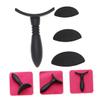 Beaupretty 5sets Eyeshadow Sponge Applicators Lazy Eye Shadow Seal Women Eye Shadow Stamp Makeup Tool view 2