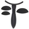 Beaupretty 5sets Eyeshadow Sponge Applicators Lazy Eye Shadow Seal Women Eye Shadow Stamp Makeup Tool view 3