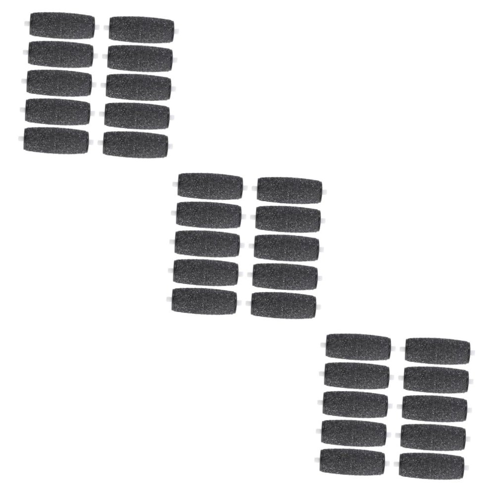 Beaupretty 30pcs Replacement for Electric Foot File Pedicure Tool for Smooth Feet and Dead Skin Removal