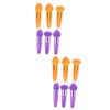 Beaupretty 12pcs Makeup Pens Portable Wet Dry Cosmetic Tools for Application for Home and Salon Use Includes Mushroom Heart Shapes for Precision Blending view 1