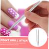 Beaupretty 4pcs Nail Art Cuticle Remover Professional Nail Tools Cuticle Pusher for Hand Foot view 4