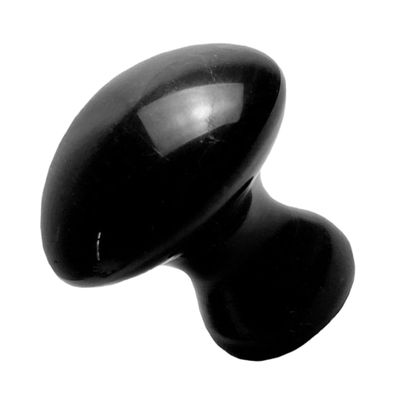 ABOOFAN Obsidian Mushroom Massage Tool Gua Sha Stone Facial Massager Face Stone Gua
