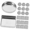 Beaupretty 90pcs Eyeshadow Palette Makeup Metal Pan Face Palette Organizer Diy Kit Accessory view 3