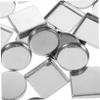 Beaupretty 90pcs Eyeshadow Palette Makeup Metal Pan Face Palette Organizer Diy Kit Accessory view 4