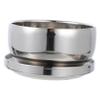 FOMIYES 2pcs Stainless Steel Shaving Bowl Lidded Man Shaving Soap Container Barber Shop Lid Included view 1