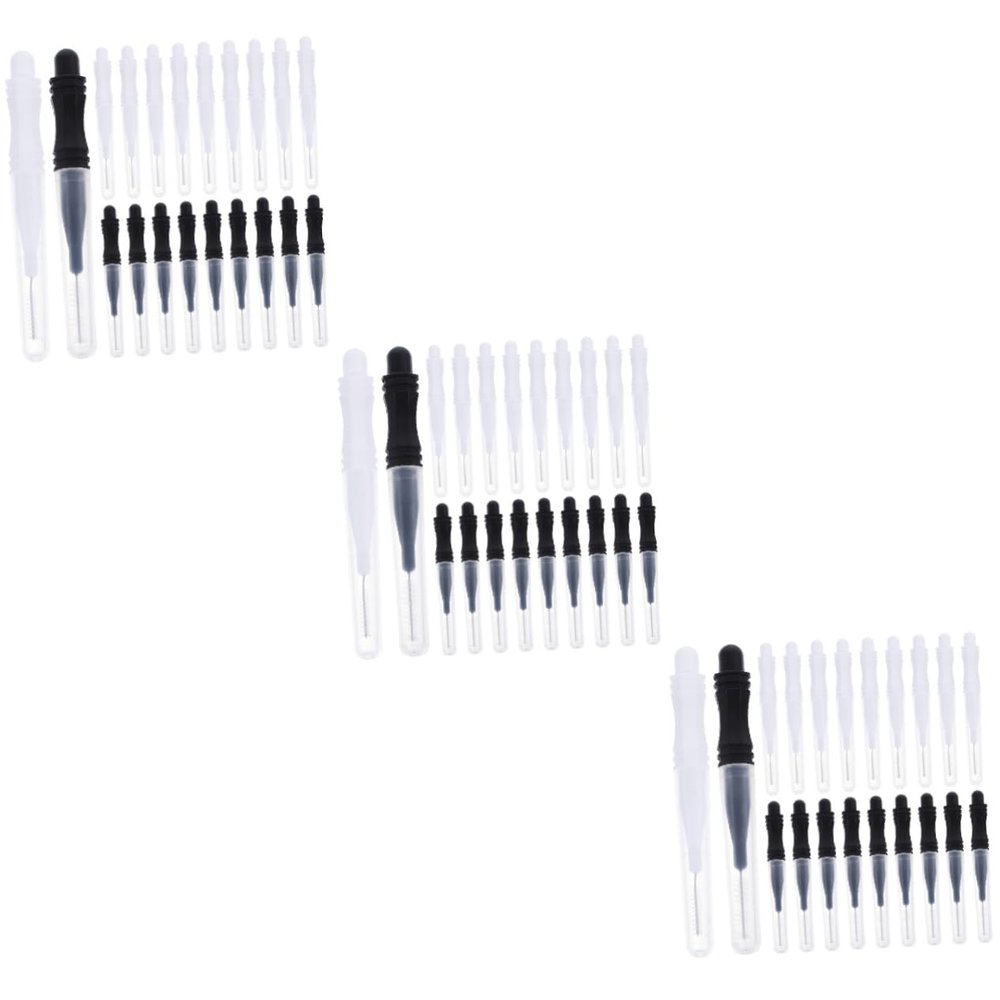 Beaupretty 180pcs Anjouze Eyebrow Brush Brush Caps for Lamination Eyebrow Shaper Tool for Women