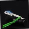Beavorty 3pcs Manual Shaver Tool Barber Razor Blade Holder Beard for Men Material view 2