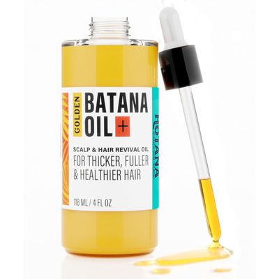 Golden Batana Oil | Dr Sebi Organic Hair Growth Oil from Honduras for Fuller, Thicker & Healthier Hair | 4 oz