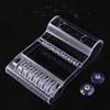 1PC Hair Salon Shear Holder Clear Plastic Salon Scissors Holder Racks Barber Shop Shears Stand Organizer Storage Tray for Hairdressers Available Tool Accessories view 4