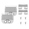 Adjustable Medium Blade Compatible with Oster Fast Feed 076023 and Salon Pro Clippers 076830 Blades Replacement,2 Pack view 1