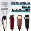 Adjustable Medium Blade Compatible with Oster Fast Feed 076023 and Salon Pro Clippers 076830 Blades Replacement,2 Pack view 3