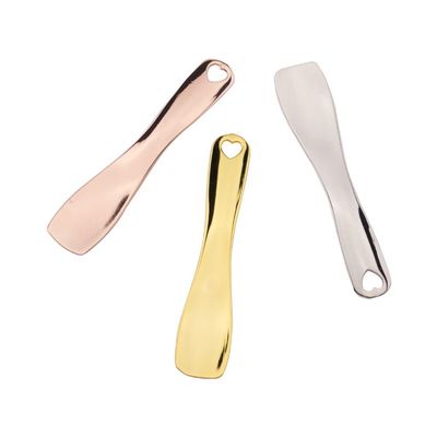 3pcs Metal Cosmetic Spoon Skincare Spatula Sticks Mask Cream Lotions Spoon Beauty Tool Accessories