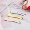 3pcs Metal Cosmetic Spoon Skincare Spatula Sticks Mask Cream Lotions Spoon Beauty Tool Accessories view 4
