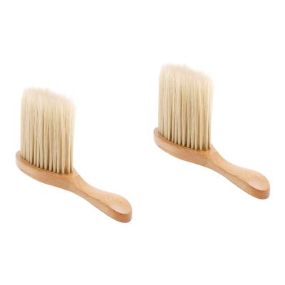 Beavorty 2pcs Hairdressing Cleaning Brush Barber Neck Duster Hair Cleaning Brush Barber Supplies