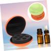 Beavorty 4pcs Carrying Box for Essential Oils Travel Organizer Bag Perfume Bottle Case view 3