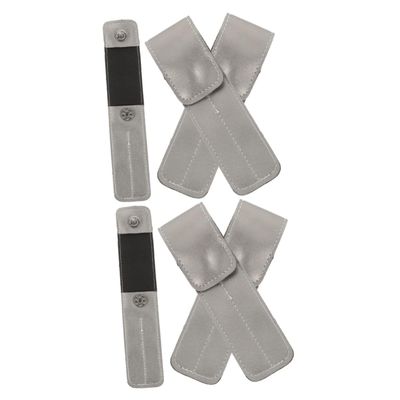 Beavorty 6pcs Travel-friendly Tweezers Holder Pouch and Light Pu Leather Case for Eyelash Tweezers Storage