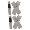 Beavorty 6pcs Travel-friendly Tweezers Holder Pouch and Light Pu Leather Case for Eyelash Tweezers Storage view 1