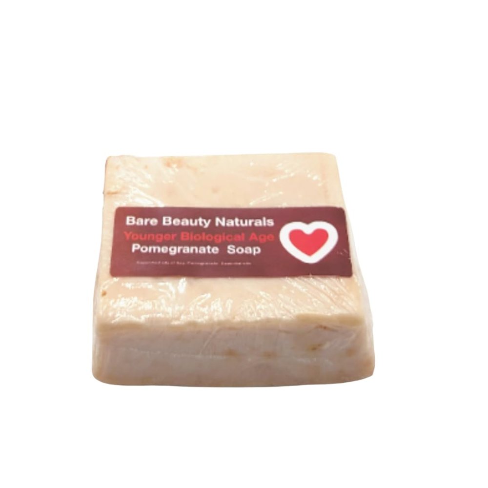 Pomegranate Perfection: Pure & Natural Cleansing Bar (Newyork cut 17-18.9 oz, Sm Lo-Exfol Muslin)