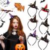 MoHaoCommerce Halloween Pumpkin Headband, Hairpin, Female Hairband, Witch Headdress, Props, Dress Up Adult Bar Demon Hairpin view 2
