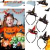 MoHaoCommerce Halloween Pumpkin Headband, Hairpin, Female Hairband, Witch Headdress, Props, Dress Up Adult Bar Demon Hairpin view 4