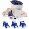 Therabath Professional Paraffin Wax Bath Super Combo Accessory Kit + Hand and Foot Pro ComforKit TB6 by WR Medical - 24lbs ScentFree view 1