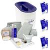 Therabath Professional Paraffin Wax Bath Super Combo Accessory Kit + Hand and Foot Pro ComforKit TB6 by WR Medical - 6lbs Eucalyptus Rosemary Mint view 1
