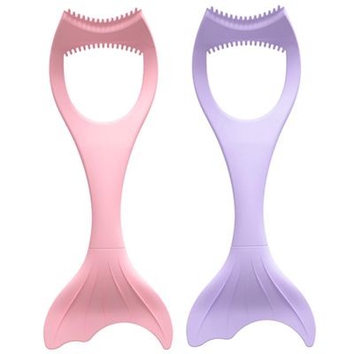 Beatifufu 2pcs Silicone Eyeliner Mascara Drawing Tools Multi-purpose Makeup Aid for Eye Makeup Smudge Application for Beginners Professionals