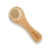 de La Heart Facial Dry Brush | Gentle Exfoliating Face Brush for Smooth & Glowing Skin | Promotes Circulation, Lymphatic Drainage & Skin Renewal | Natural Bristles with Wooden Handle view 2