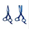 2 Pcs Professional Hair Cutting Scissor Set, 5.5" Inch Thinning Shear and 6.5" Premium Grooming Scissor view 1