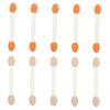 Beatifufu 100pcs Dual-end Eyeshadow Sponge for Easy Makeup Application for Beginners and Professionals for Daily Use and Eye Makeup view 1