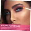 Beatifufu 100pcs Dual-end Eyeshadow Sponge for Easy Makeup Application for Beginners and Professionals for Daily Use and Eye Makeup view 3