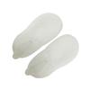 Beatifufu Silicone Gel Moisturizing Socks for Cracked Heels Anti-Cracking Breathable Boat Socks for Dry Feet White Reusable Washable Foot Protection view 1