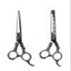 2 Pcs Professional Hair Cutting Scissors with Fancy Fitting Marble Stone and Screw in J2. 6" Inches view 1