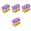 Beaupretty 12pcs Face Washing Sponges Gentle Exfoliating Tool for Daily Facial Cleansing Sponges Ginger for Makeup Removal and Skin Health view 1