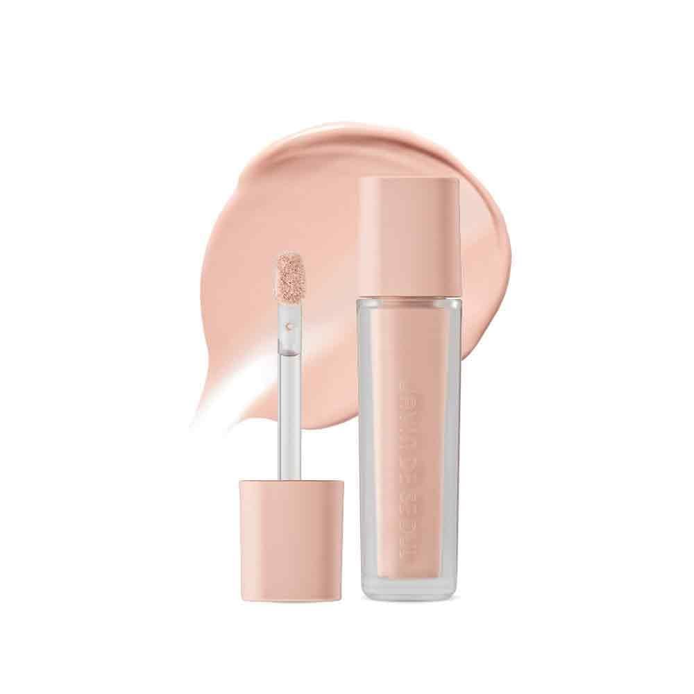 JAVIN DE SEOUL Wink Eye Primer | Long-Lasting Crease-Free Eye Makeup, Smooths & Preps Eyelid Base, Vibrant Colors, All-Day Wear - 5.5g (10 Pale Coral)