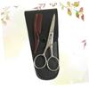 Beavorty 3sets Stainless Steel Eyebrow Trimmer Kit Brow Shaping Scissors for Men Mustache and Beard Trimming Barber Shop Home Use Professional Grooming Tool view 2