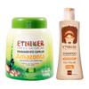 Etniker Amazonia Kit - Amazonia Deep-Conditioning Mask with Magdalena Nut, Cacay, Acai, Cupuau & Protein + Nourishing Shampoo | Hydration, Repair, Detangling & Protection | by LMAR | (2-piece set) view 1