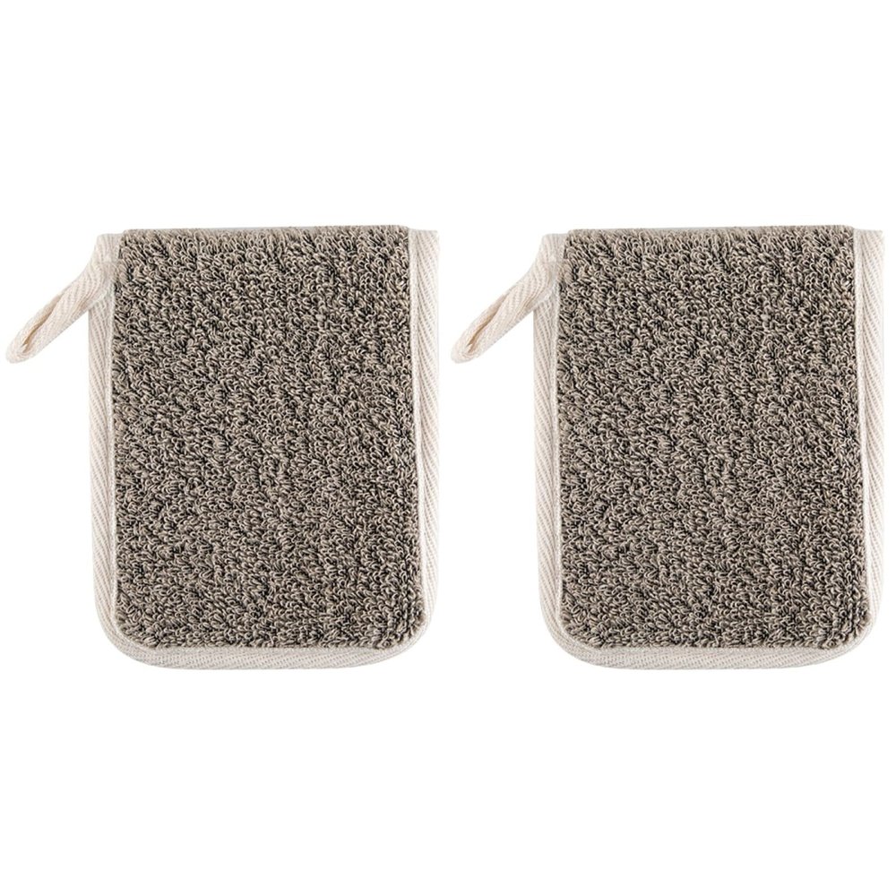 Beavorty 2pcs Linen Soap Sleeve Bag Exfoliating Shower Pouch for Bar Soap Body Scrubber and for Lathering for Shower Use